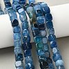 Natural Dragon Veins Agate Beads Strands G-G177-E02-05-5