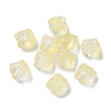 Baking Paint Transparent Glass Beads X1-GLAA-C035-01K-1