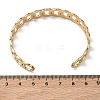 304 Stainless Steel Cuff Bangles BJEW-A160-02G-5