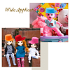 15Pcs 5 Colors EVA Craft Doll Hat DOLL-FH0001-06B-5