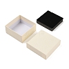 Cardboard Paper Jewelry Storage Boxes with Sponge CON-P023-01B-02-2