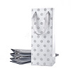 Paper Wave Point Glitter Powder Carry Storage Tote Bags ABAG-TAC0035-15B-2