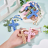 4Pcs Cotton Pendant Decorations HJEW-TA00403-6