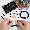 Natural Black Onyx Beads G-PA0002-38A-3