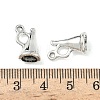 Cheerleader Megaphone Tibetan Style Alloy Pendants TIBEP-NH0001-01D-AS-3