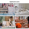 Acrylic Earring/Necklace Displays LS-EDIS-WH0005-03-8