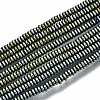 Electroplate Non-magnetic Synthetic Hematite Beads G-T114-58-03-1