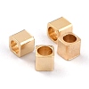 Brass Spacer Beads KK-O133-209A-G-1