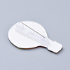 Acrylic Safety Brooches JEWB-D006-B12-3