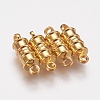Brass Magnetic Clasps with Loops MC026-NFG-1