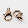 Zinc Alloy Lobster Claw Clasps E106-M-2