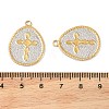 Two Tone 304 Stainless Steel Pendants STAS-L314-10GP-03-3