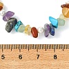 7 Chakra Natural & Synthetic Gemstone Beaded Necklaces NJEW-JN06634-4