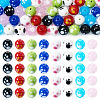 40Pcs 8 Colors Handmade Lampwork Beads LAMP-TA0001-54A-1