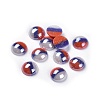 Opaque Glass Cabochons LS-X-GGLA-S038-12F-8mm-1