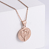 Vintage European Snake Animal Stainless Steel Pendant Necklaces for Men Women WN9056-2