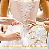 Bridal Dress Zipper Replacement AJEW-WH0348-97B-01-6