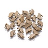 Tibetan Style Alloy Charms TIBEP-A18898-AB-FF-2
