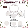 4Pcs 304 Stainless Steel and Brass Bracelets Making BJEW-PH01793-2