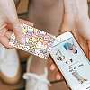 Plastic Waterproof Card Stickers STIC-WH0032-001-6