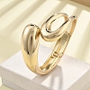 Alloy Hinged Bangles for Womrn BJEW-D312-01G-4