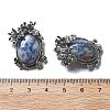 Natural Blue Spot Jasper Pendants G-H083-01AS-06-3