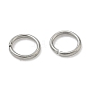 Tarnish Resistant 304 Stainless Steel Open Jump Rings X-STAS-M008-04A-4