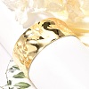 Rack Plating Brass Wide Cuff Bangles BJEW-D057-03G-6