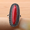Alloy and Resin Finger Rings FS-WGB9ABA-04-2