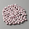 Opaque Acrylic Round Beads MACR-TAC0001-11B-2