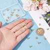 24Pcs Brass Bead Cone KK-BC0013-15-3