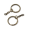 Ring Iron Keychain Findings IFIN-E337-AB-2