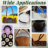 6Pcs 3 Colors Braided Round Imitation Leather Bag Handles DIY-PH00034-87-5