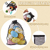 60Pcs 6 Styles Organza Bags Jewellery Storage Pouches Wedding Favour Party Mesh Drawstring Gift OP-TA0001-06-5