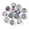 Autumn Theme Electroplate Transparent Glass Beads EGLA-S178-01-01E-1