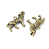 Tibetan Style Alloy Howling Wolf Pendants MLF1753Y-NF-2