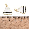 Rack Plating Brass Pendants KK-CBAB1AF-35B-G-3
