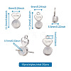 20Pcs 2 Styles Silicone Ear Nuts FIND-TA0001-47B-7