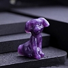 Natural Amethyst Carved Dog Statue PW-WG97821-02-1