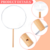 5Pcs Handmade Craft DIY Iron Fan Frames DIY-CN0003-62B-6