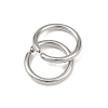 Tarnish Resistant 304 Stainless Steel Open Jump Rings X-STAS-E067-07-8mm-4