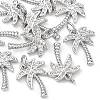 SHEGRACE Brass Micro Pave Clear Cubic Zirconia Pendants X-XGRQ2C103-409P-1