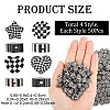 200Pcs 4 Styles Handmade Polymer Clay Bead CLAY-YW0002-47-2