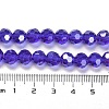 Transparent Glass Beads EGLA-A035-T8mm-B06-4