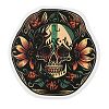 Day of the Dead graffiti stickers 50 pieces AJEW-R002-06A-4