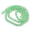 Transparent Electroplate Glass Beads Strands EGLA-A039-T2mm-A24-2