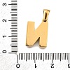 Golden 304 Stainless Steel Pendants STAS-K300-01G-N-3