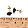 304 Stainless Steel Stud Earrings EJEW-C133-05C-G-2