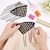 Fashionable Tassel Epaulettes AJEW-WH0235-47P-3