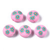 Handmade Polymer Clay Beads CLAY-N008-026F-1